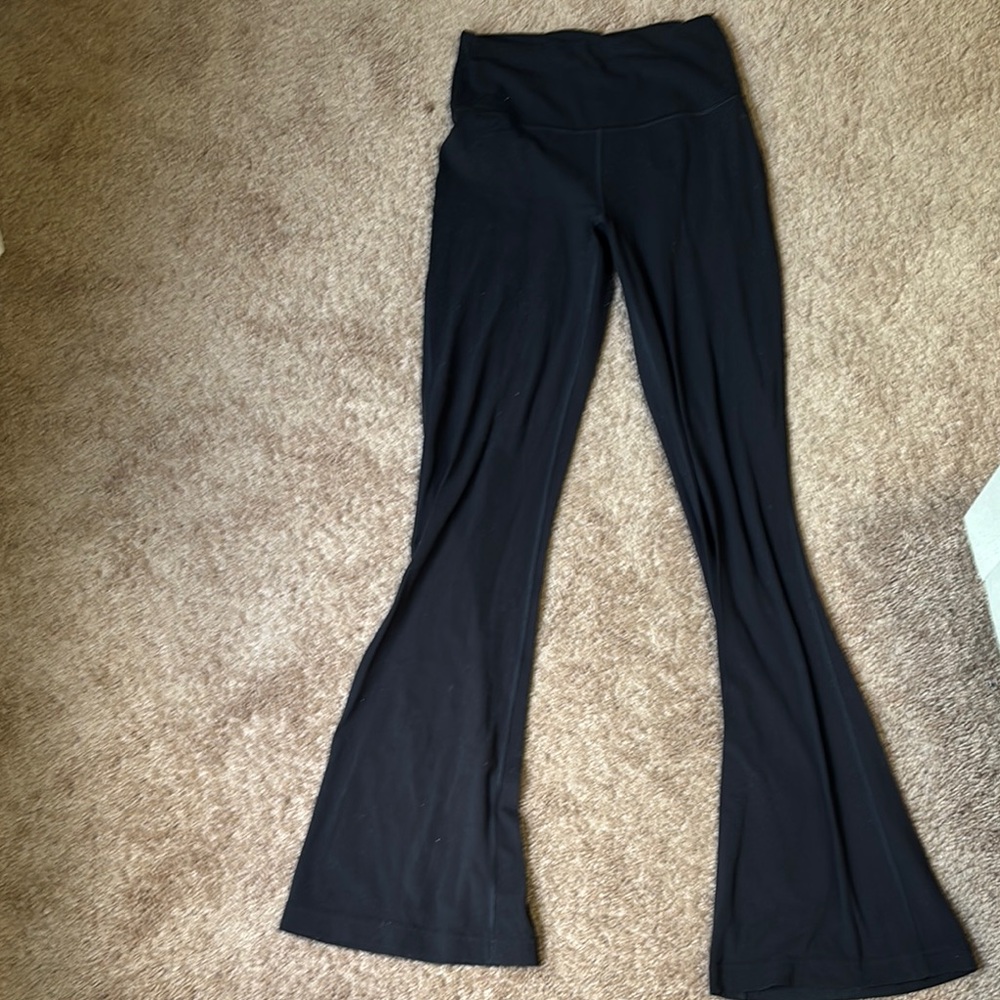 Women's Black flare leggings